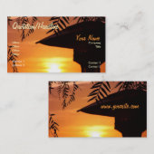 Carte de visite Sunset SillouLight (Devant / Derrière)