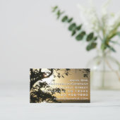 Carte De Visite Sunset Through Trees II Tropical Photography (Debout devant)