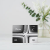 Carte De Visite Super métallique (Debout devant)