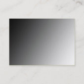 Carte De Visite Super métallique (Dos)