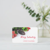 Carte De Visite Super Noël Parfait  (Debout devant)