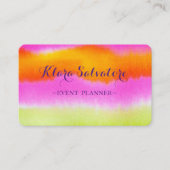 Carte De Visite Super Parfait Moderne Coloré  (Devant)