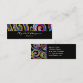 Carte de visite super/télécarte de ~ de remous (Devant / Derrière)