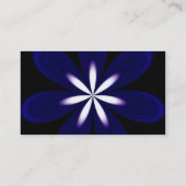 Carte de visite superbe de fleur (Dos)