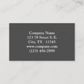 Carte De Visite Superbe Gorille Argent - Jungle King (Dos)