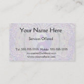 Carte De Visite Superbe Yin Yang Tree (Dos)