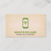 Carte De Visite Support client | Smart Phone Wifi (Devant)
