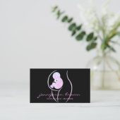 Carte De Visite Support de l'entraîneur de naissance Doula (Debout devant)