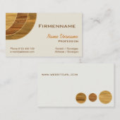 Carte De Visite Support de plancher (Devant / Derrière)