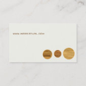 Carte De Visite Support de plancher (Dos)