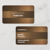 Carte De Visite Support technique 🔋 (Devant / Derrière)
