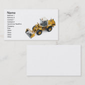 Carte De Visite Suppression de la neige (Devant / Derrière)