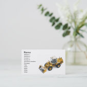 Carte De Visite Suppression de la neige (Debout devant)