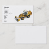 Carte De Visite Suppression de la neige (Devant / Derrière)