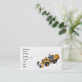 Carte De Visite Suppression de la neige (Debout devant)