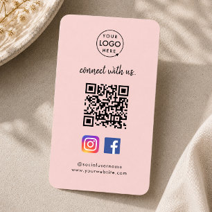 Carte de visite sur les médias sociaux | Instagram