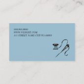 Carte De Visite Sur Mesure, Altérations, Réparation, Fraisage De M (Dos)