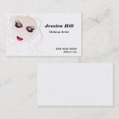 Carte de visite sur mesure-beauté (Devant / Derrière)