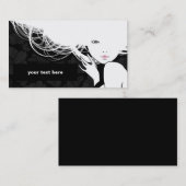 Carte de visite sur mesure-beauté (Devant / Derrière)