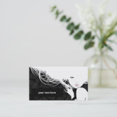 Carte de visite sur mesure-beauté (Debout devant)