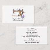 Carte de visite sur mesure de l'aquarelle de machi (Devant / Derrière)