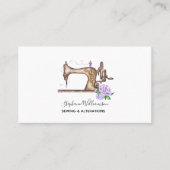 Carte de visite sur mesure de l'aquarelle de machi (Devant)