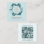 Carte de visite sur mesure pour Seafood Restaurant (Devant / Derrière)