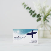 Carte De Visite surf de soleil (Debout devant)
