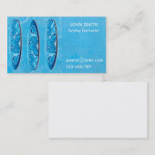 Carte De Visite Surf professeur de surf Instructeur freelance (Devant / Derrière)