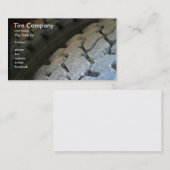 Carte De Visite Surface de pneu (Devant / Derrière)