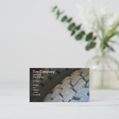 Carte De Visite Surface de pneu (Debout devant)