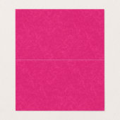 Carte De Visite Surface rose texturée avec un motif subtil en spir (Extérieur déplié)