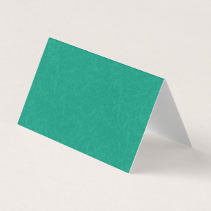 Carte De Visite Surface texturée sarcelle avec un motif subtil tou