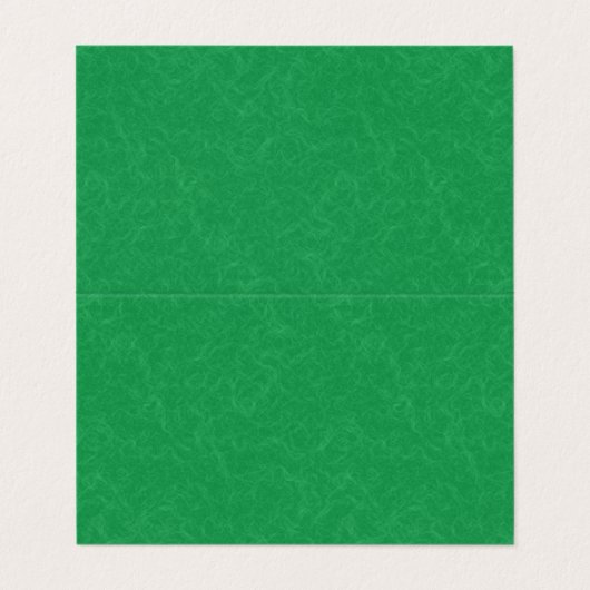 Carte De Visite Surface verte texturée avec motif tourbillonnant (Extérieur déplié)