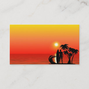 Carte De Visite Surfer