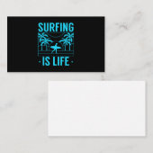 Carte De Visite Surfer, c'est la vie (Devant / Derrière)