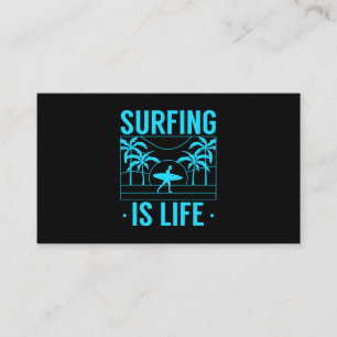 Carte De Visite Surfer, c'est la vie