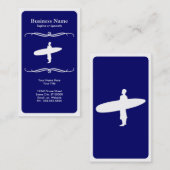 Carte De Visite surfer de mod (Devant / Derrière)