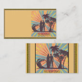 Carte de visite Surfer Dude (Devant / Derrière)