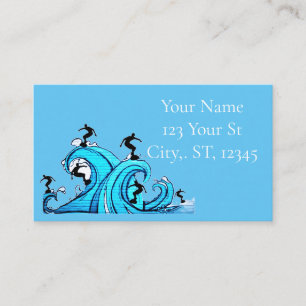 Carte De Visite Surfers Partout Thunder_Cove