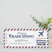 Carte de visite surprise pour la remise des diplôm (Debout devant)