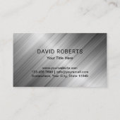 Carte De Visite Surveillance Caméra de sécurité Bodyguard Bouncer (Dos)