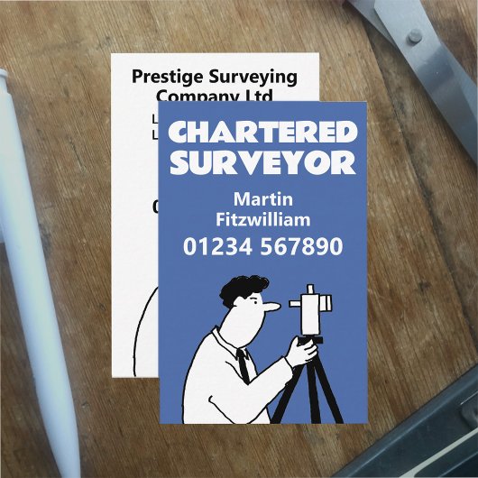 Carte De Visite Surveils ou arpenteur agréé