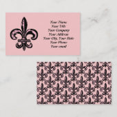 Carte De Visite Survivant de cancer du sein (Devant / Derrière)