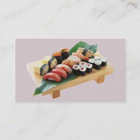Carte De Visite Sushi (Dos)