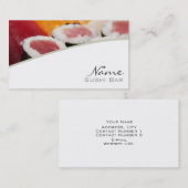 Carte de visite Sushi Bar (Devant / Derrière)