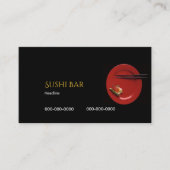 Carte de visite Sushi Bar (Devant)