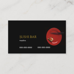 Carte de visite Sushi Bar