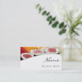 Carte de visite Sushi Bar (Debout devant)