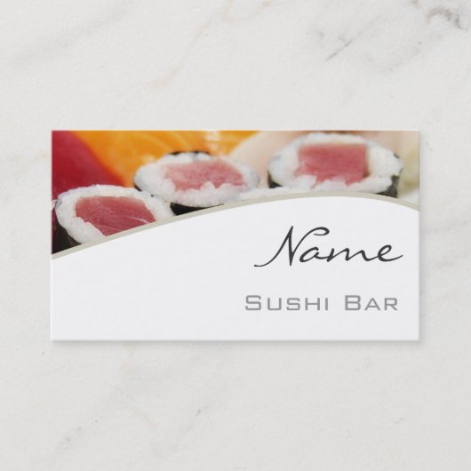 Carte de visite Sushi Bar (Devant)